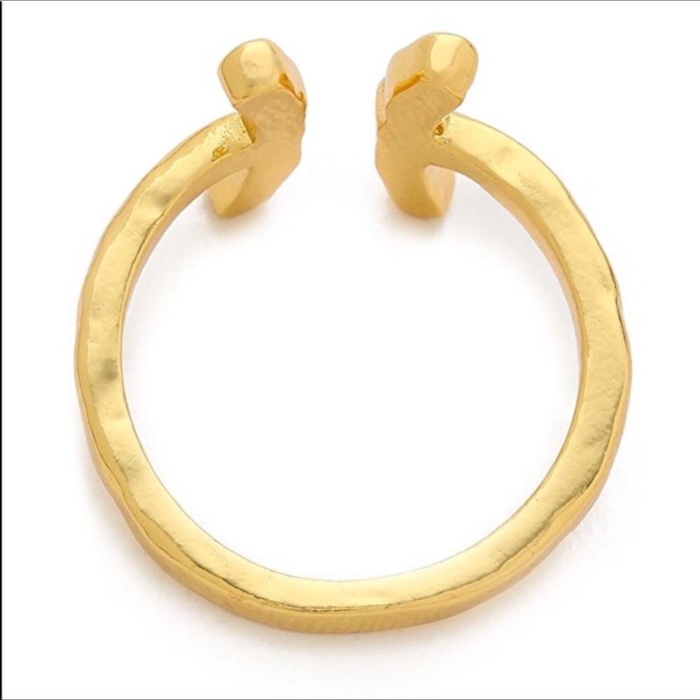 GORJANA Gold Plating Paso Ring NEW Size 6 - Picture 3 of 4
